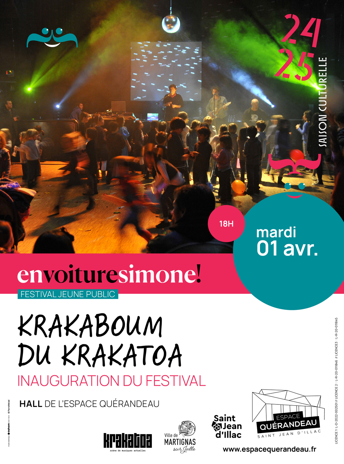 INAUGURATION DU FESTIVAL EN VOITURE SIMONE - La Krakaboum du Krakatoa