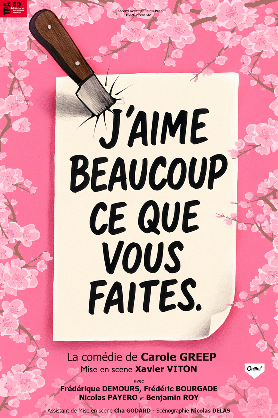 J'aime beaucoup ce que vous faites