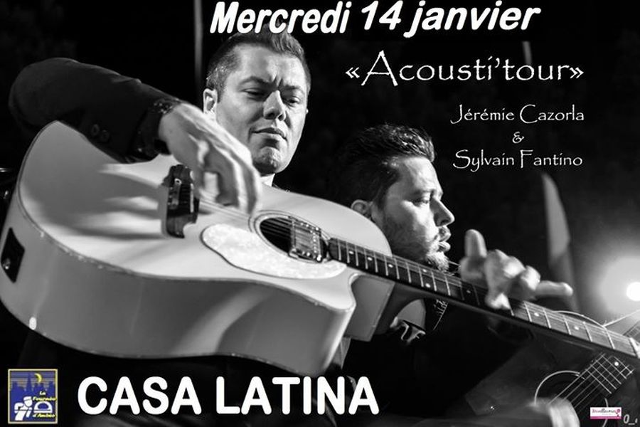 Jérémie Cazorla et Sylvain Fantino ''Acousti'tour''