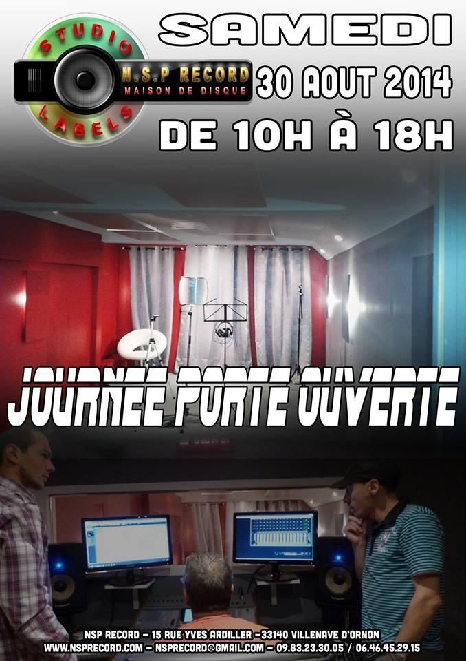 Journée porte ouverte Studio Enregistrement