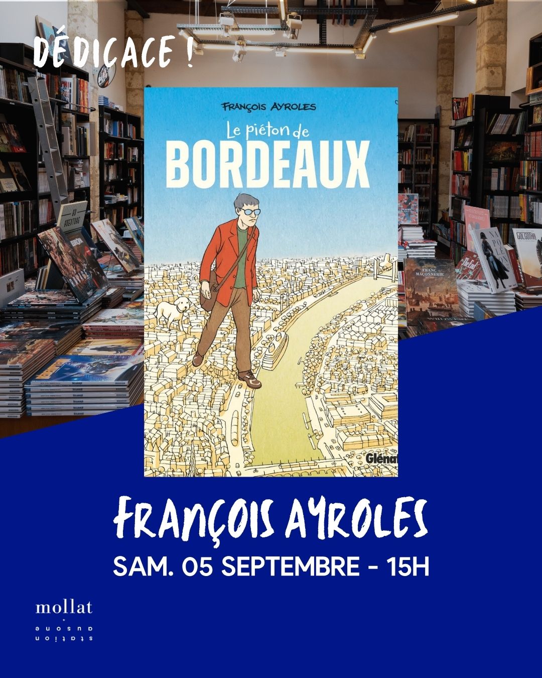 Dédicace de François Ayroles