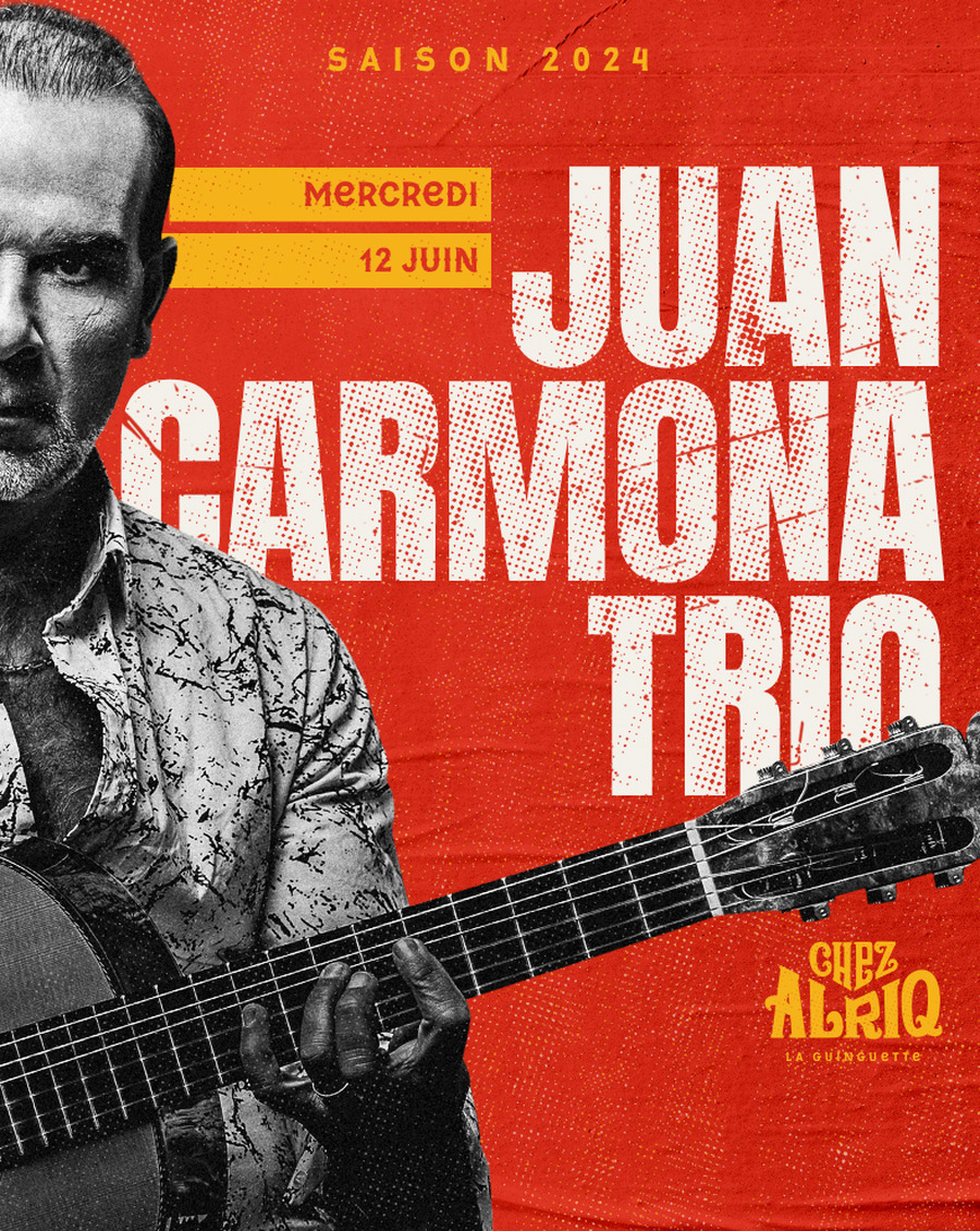 Juan Carmona trio « Guitares du Monde » - Invités : Jean Marie Ecay & Rocky Gresset