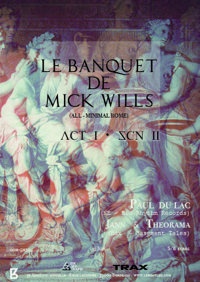 Le Banquet de Mick Wills Act I Scene II