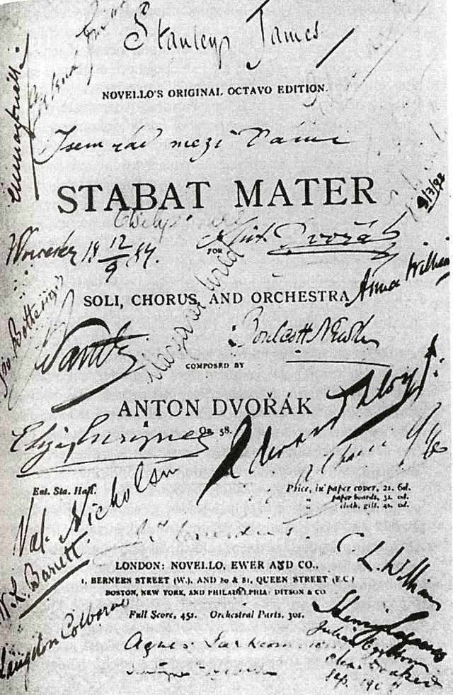 Le Stabat Mater d'Anton Dvorak