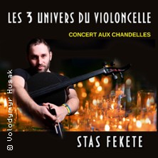 Les 3 Vies du Violoncelle Stas Fekete : Concert aux Bougies