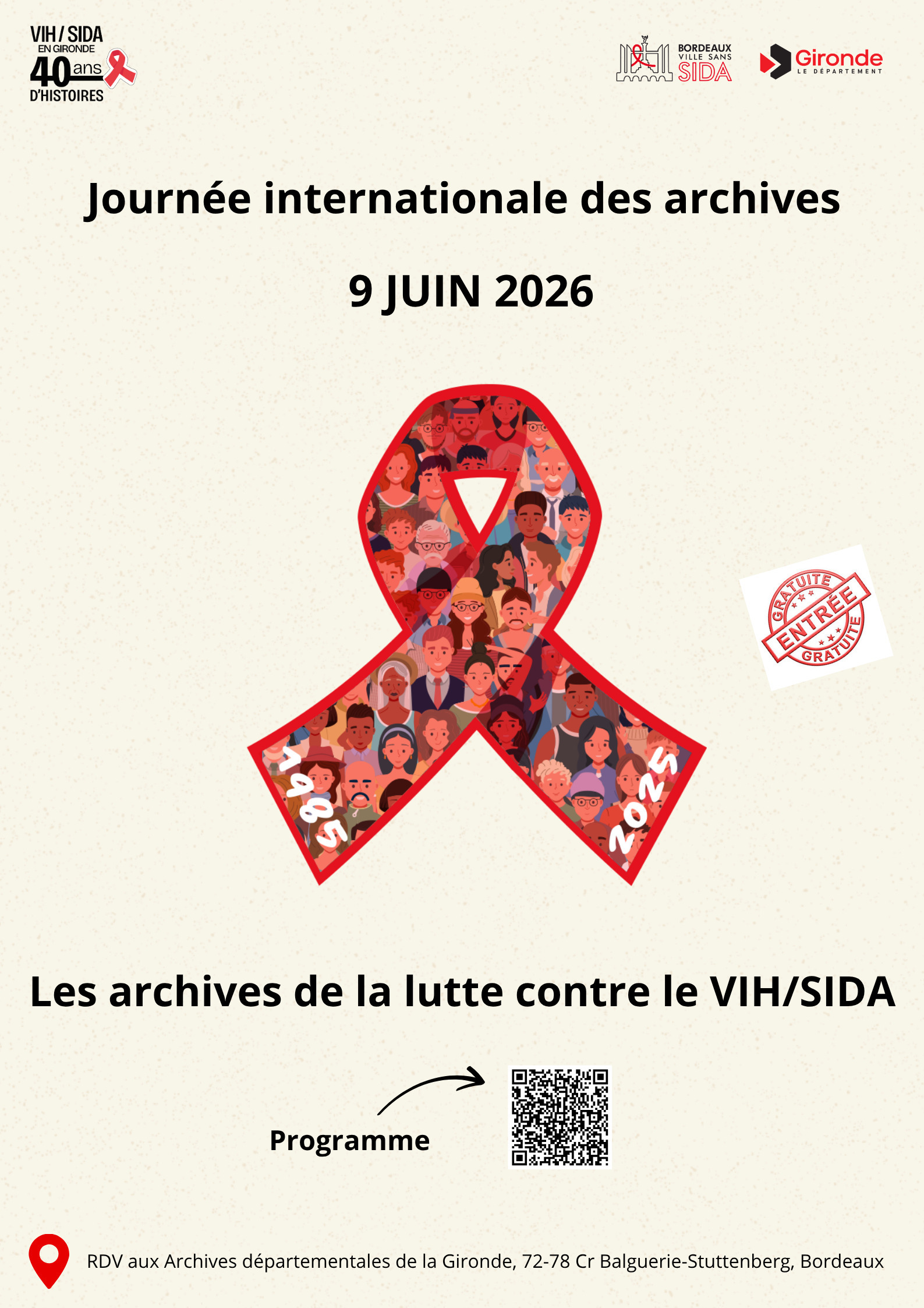 Archives de la lutte contre le VIH/SIDA : préservation et mémoire
