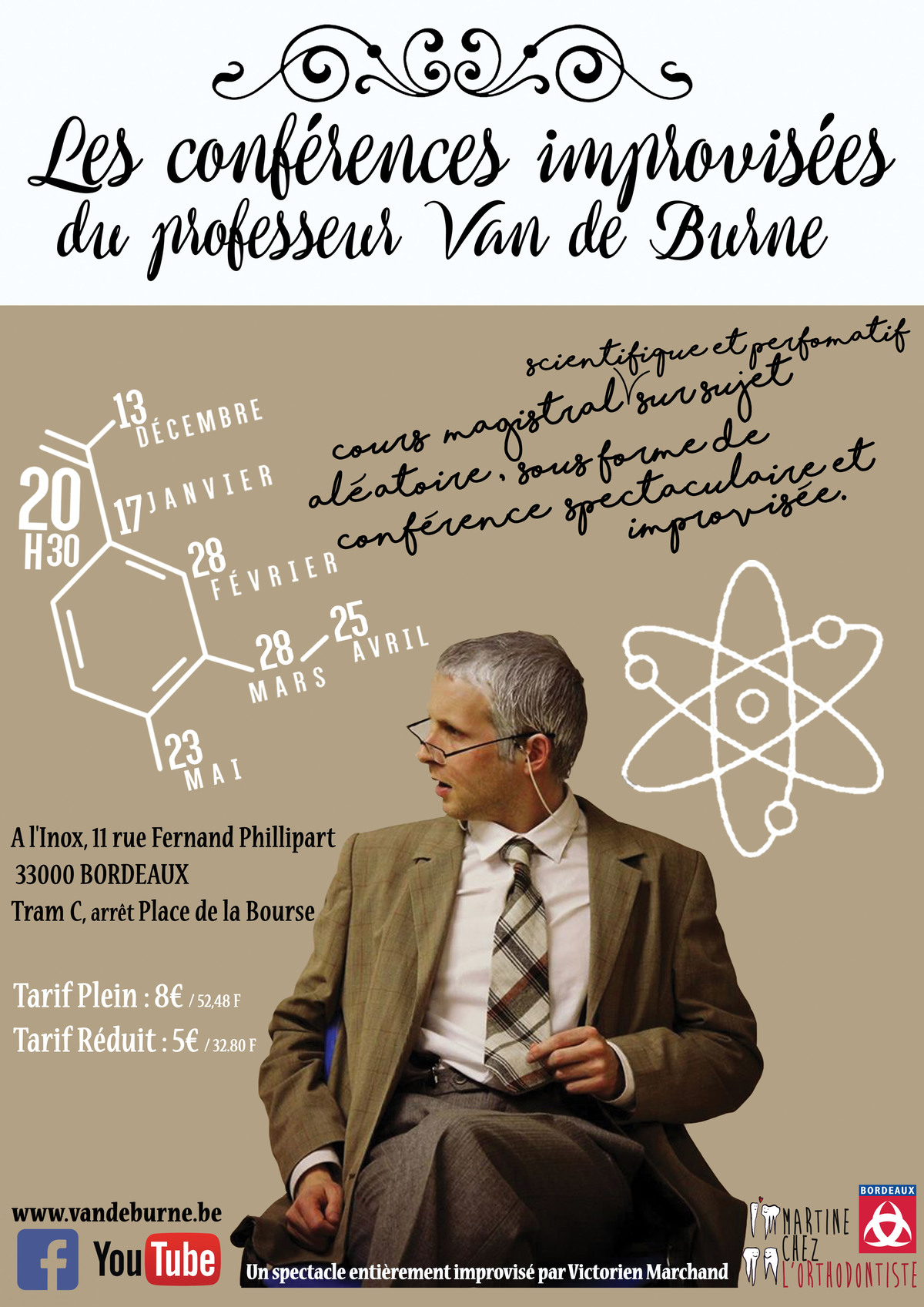 Les conférences improvisées du professeur Van de Burne
