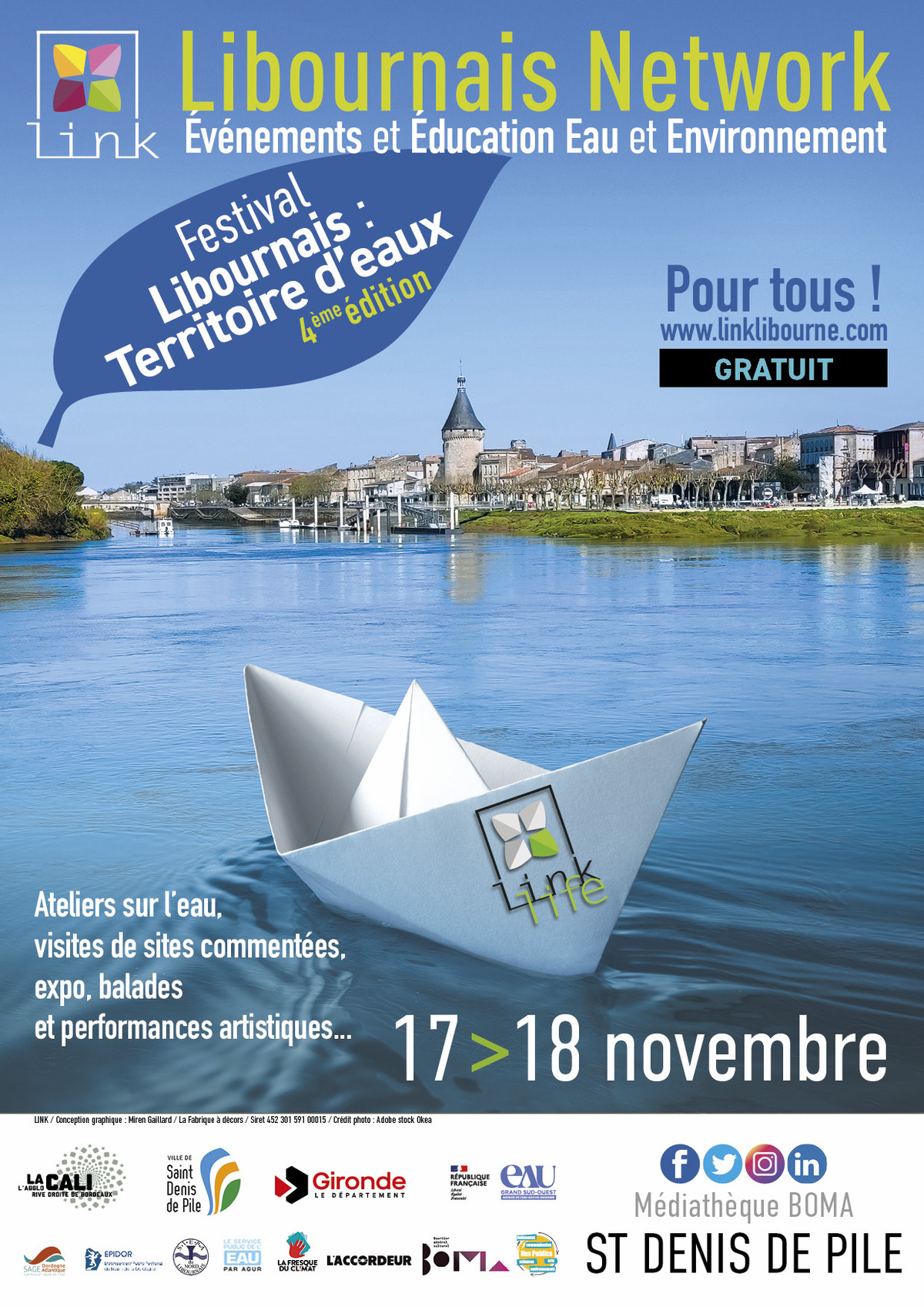 LIBOURNAIS : TERRITOIRE D’EAUX 4ÈME ÉDITION