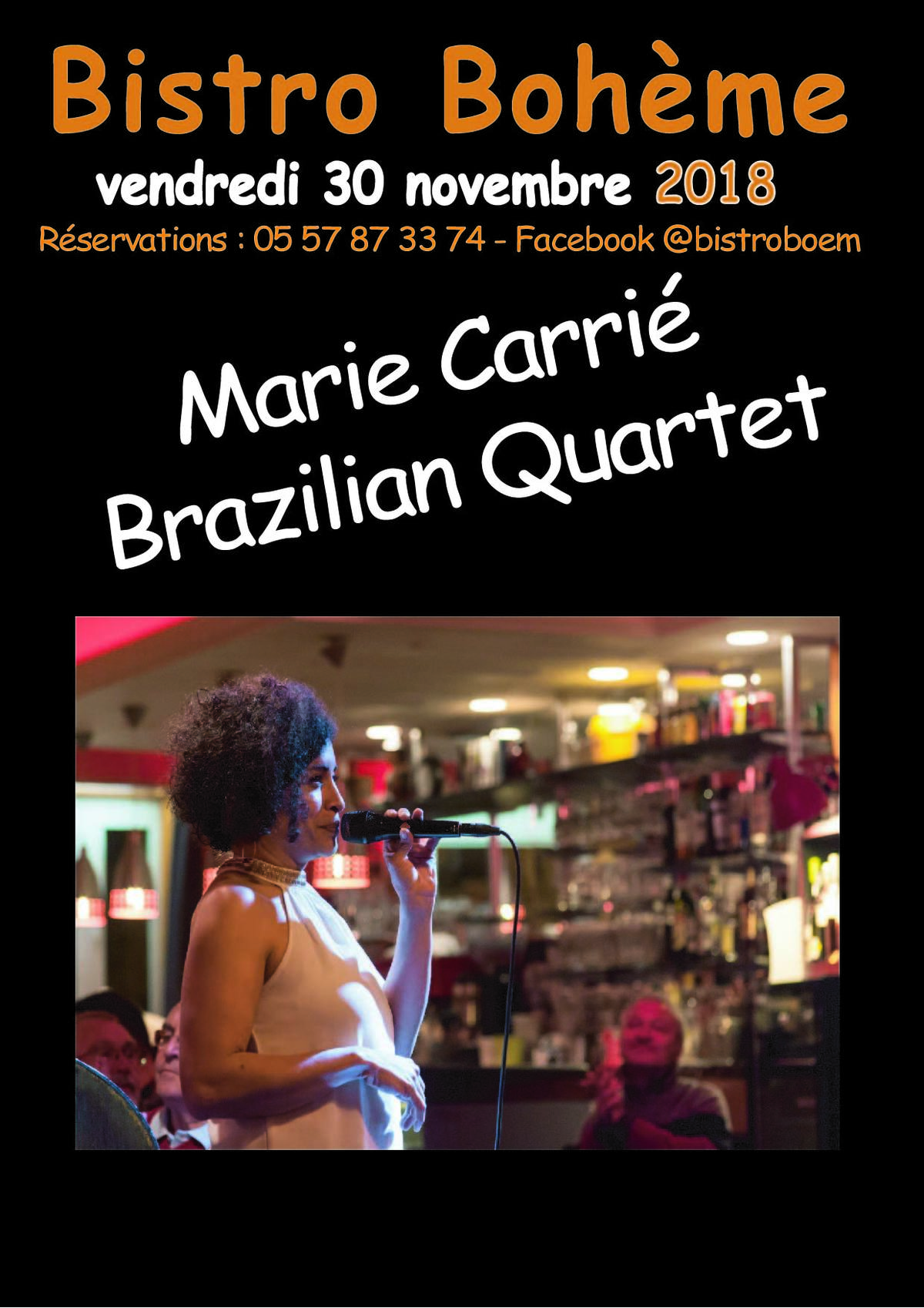 Marie Carrié Brazilian Quartet