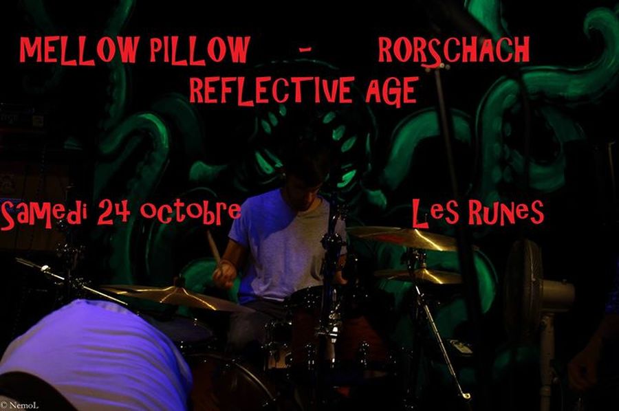 MELLOW PILLOW + RORSCHACH + REFLECTIVE AGE
