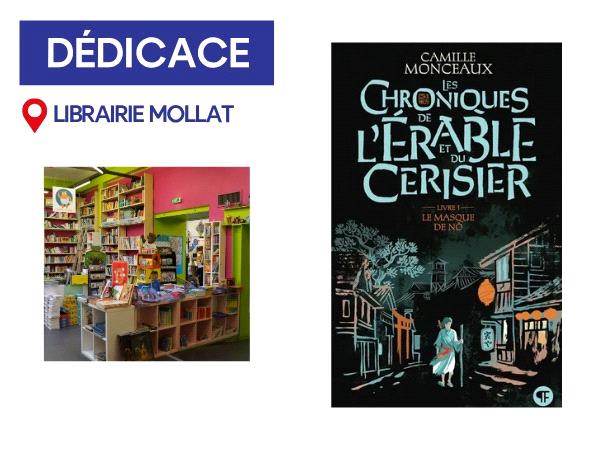 Dédicace de Camille Monceaux