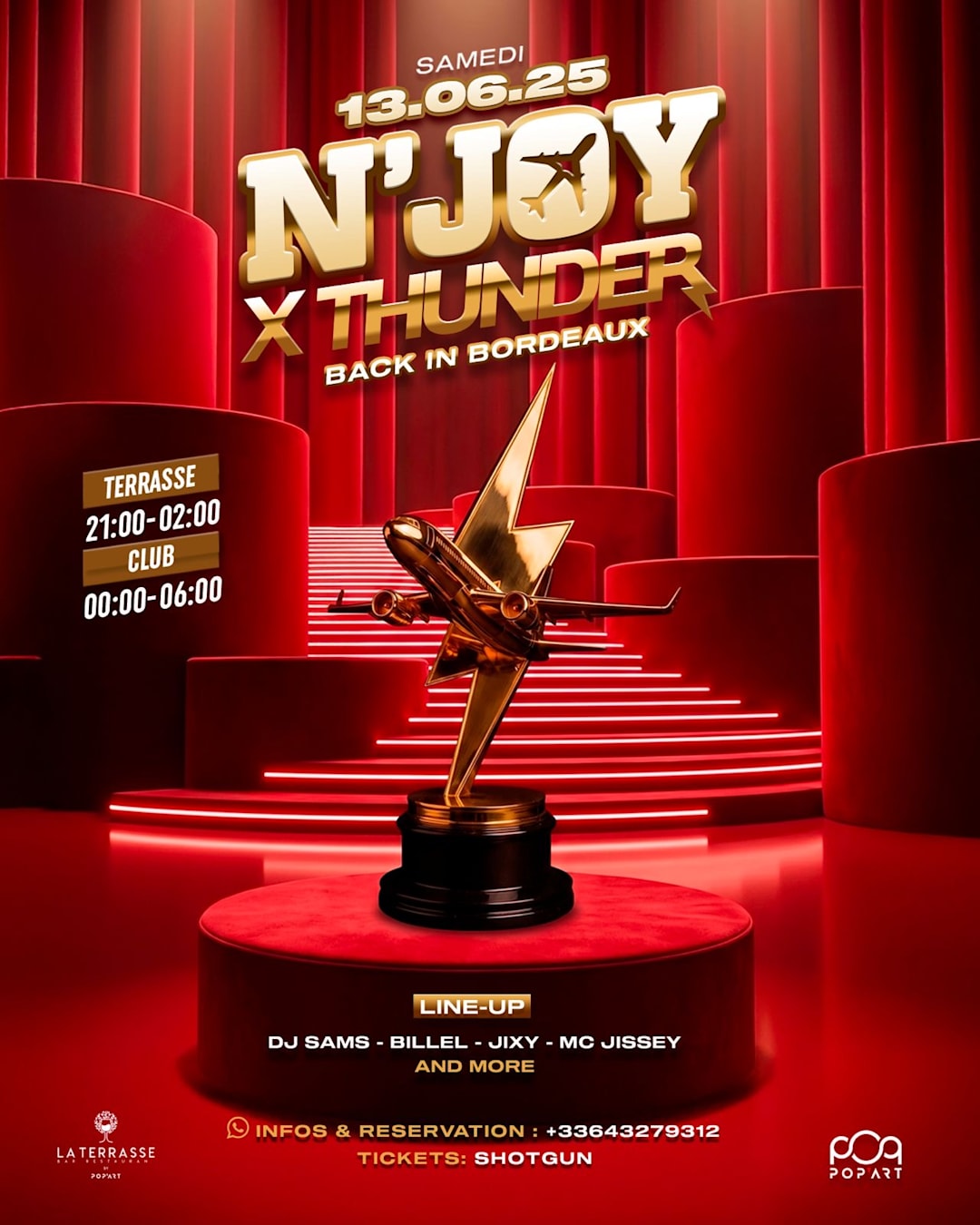 N'Joy x Thunder à Bordeaux : le feat de l'année