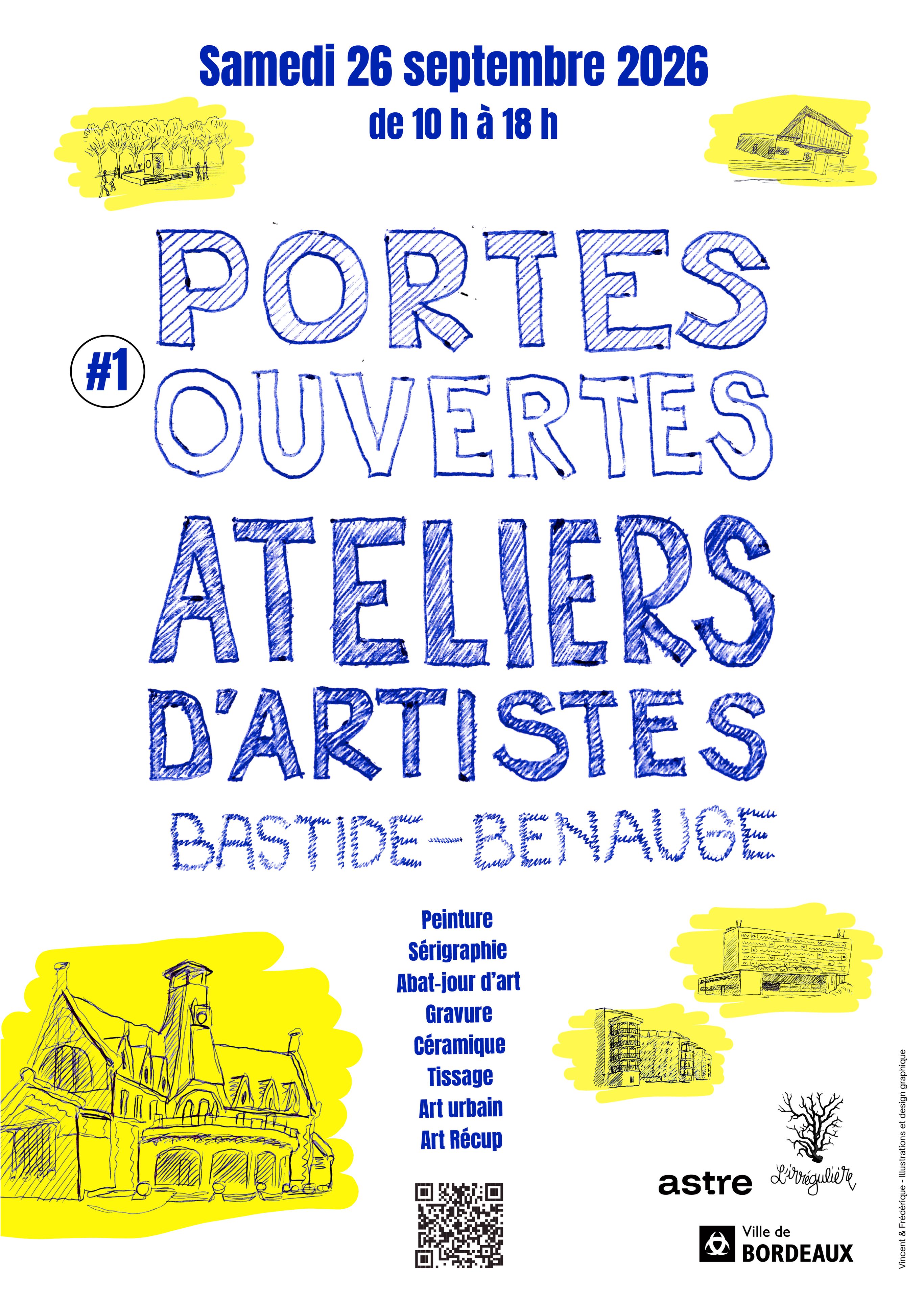 Portes ouvertes des ateliers d'artistes de Bordeaux Bastide
