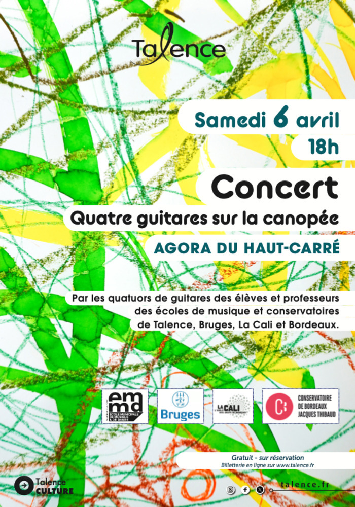 Quatre Guitares sur la Canopée