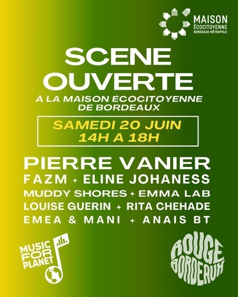 Scène ouverte : Fête de la Musique à la Maison Écocitoyenne