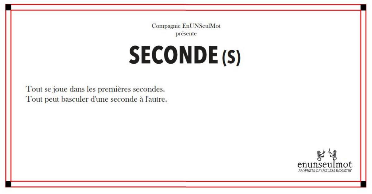 Seconde(s)