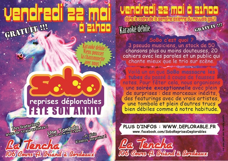 SoBo fête son anniv' !