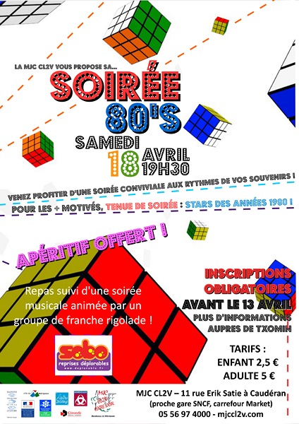 Soirée 80's