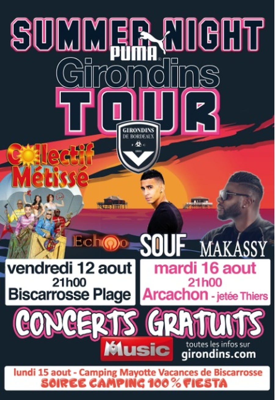 SUMMER NIGHT Girondins Tour
