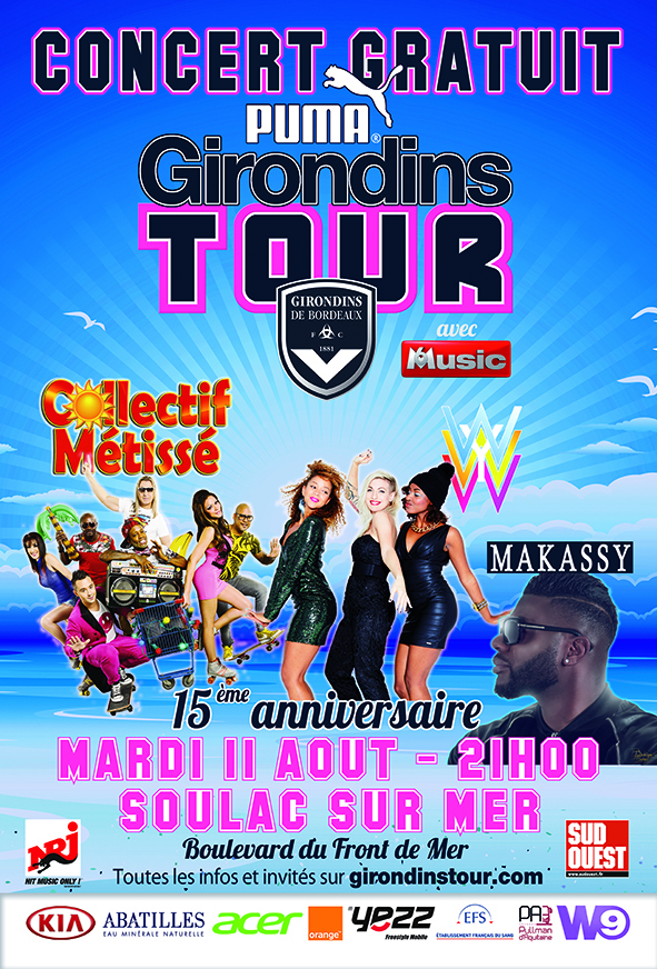 SUMMER NIGHT GIRONDINS TOUR