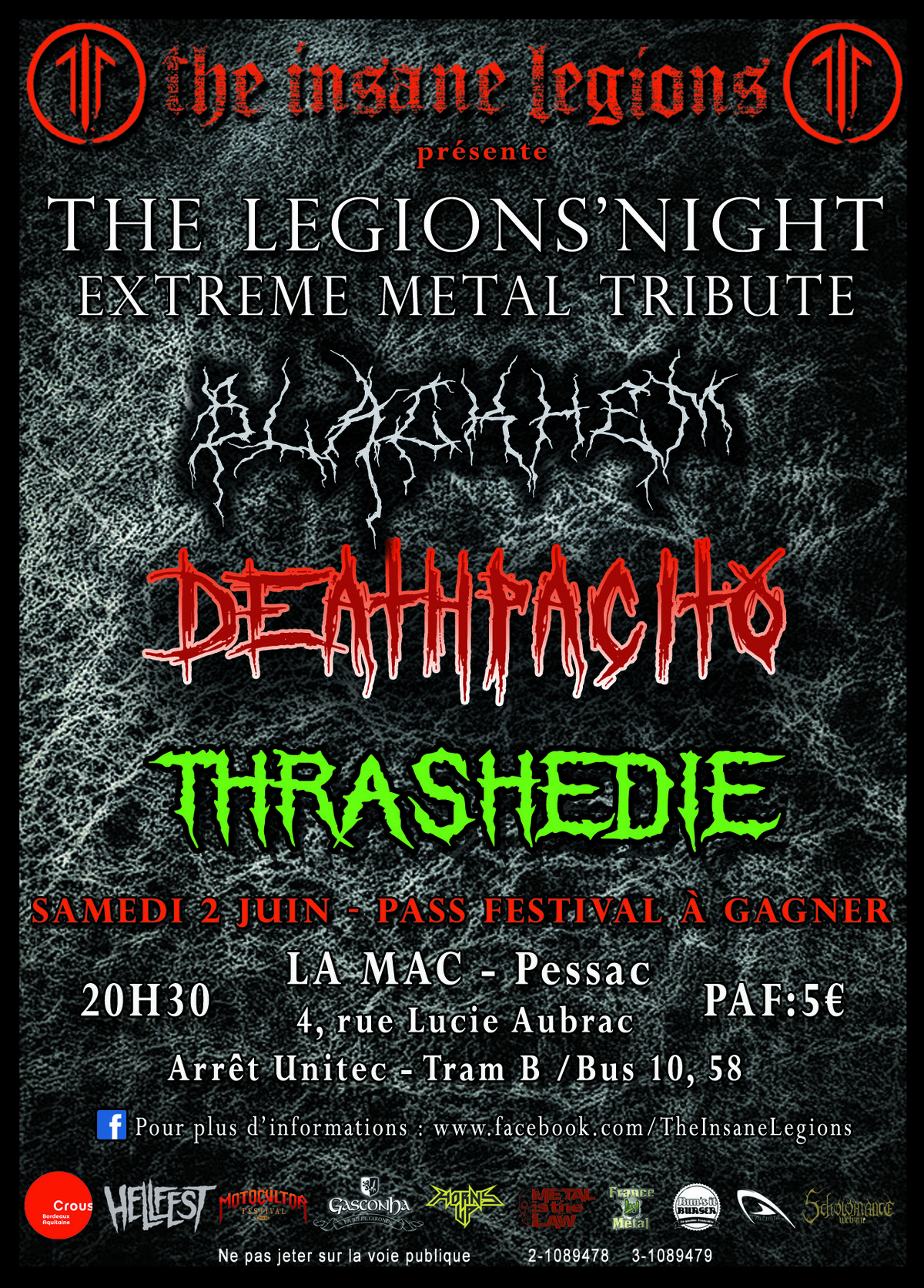 The Legion's Night - Extreme Metal Tribute