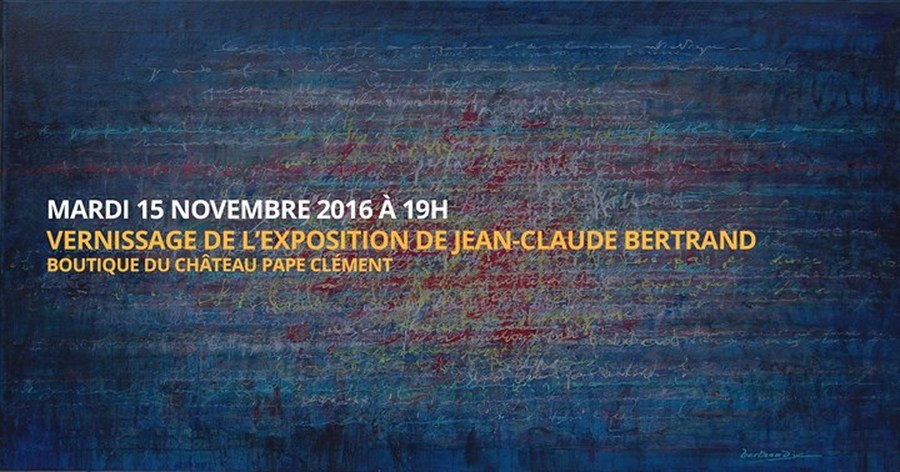 Vernissage & Exposition de Jean-Claude Bertrand