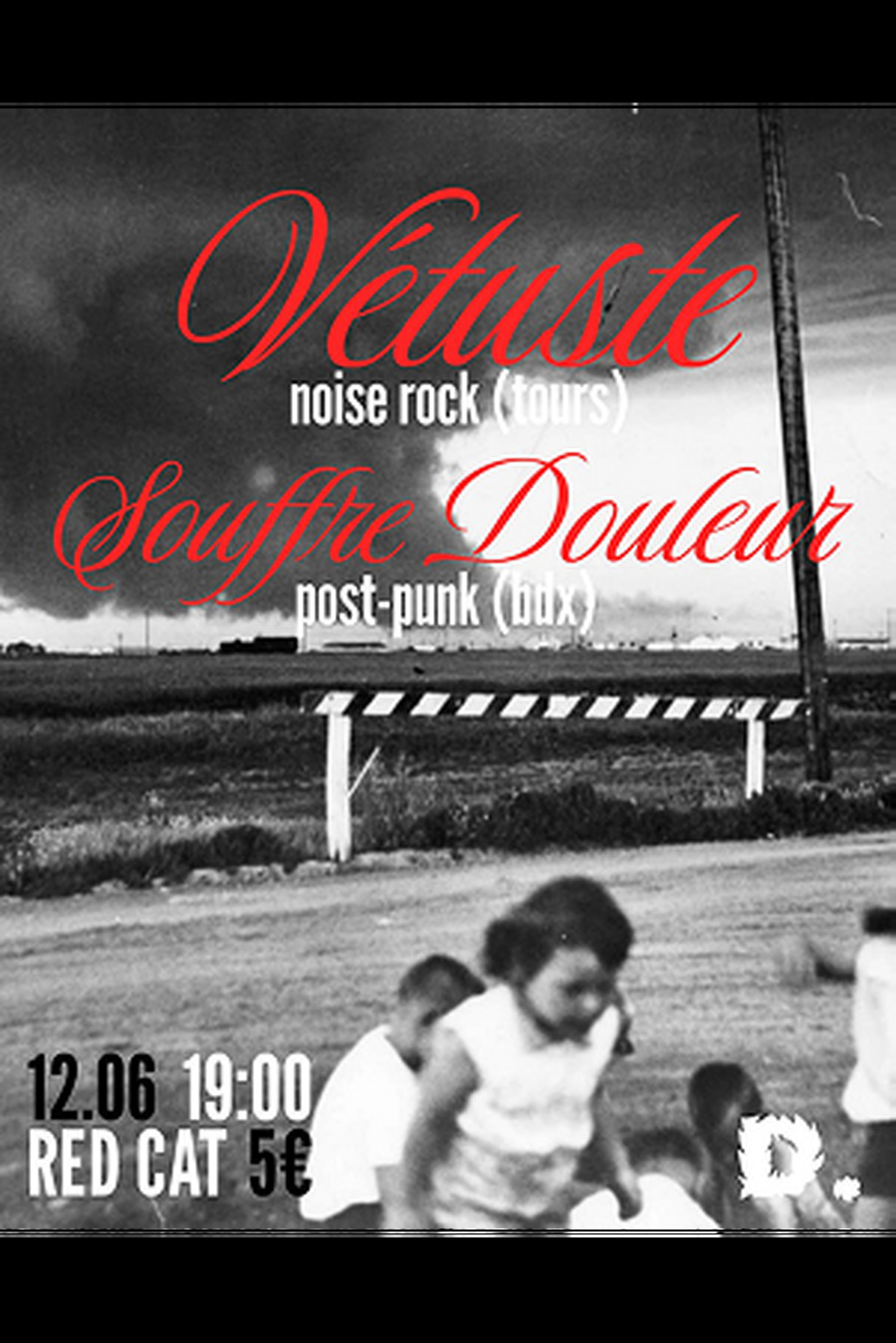 Vétuste (Noise Rock / Tours) + Souffre Douleur (Post-Punk / Bordeaux)
